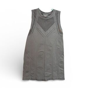 Athleta Green Gray Workout Tank Top